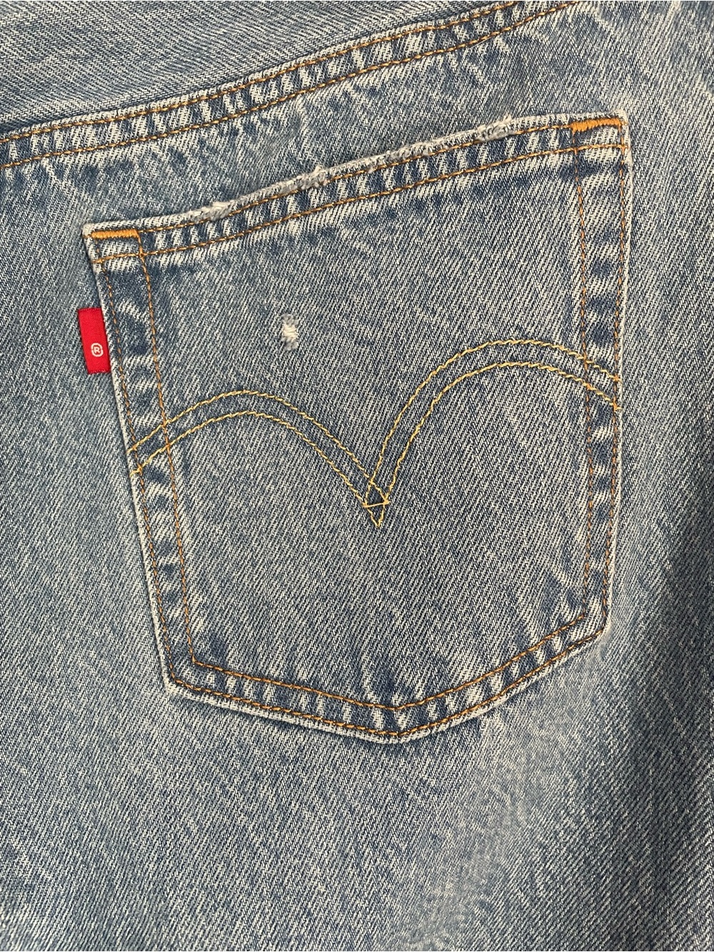 Levi's 501 Button-Fly Jeans with Rips - Picture 6 of 16